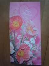 Vintage Buzzr Cardozo Happy Valentine&#39;s Day Poppy Card - £2.39 GBP