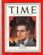 Time Magazine 1950,  May 1, Composer Menotti - £20.85 GBP