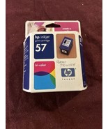 OEM HP 57 Tri-Color Ink Cartridge NEW Exp 2002 Deskjet Photosmart Officejet - $55.45 MXN