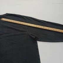 Carhartt K128 BLK Men's Original Fit Long Sleeve Henley Shirt Black Cotton 2XL image 8