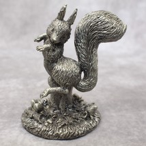 Beatrix Potter Squirrel Nutkins 4.75&quot; Metal Statue Figurine Very Rare - £351.20 GBP