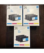 Lot Of 3- Up &amp; Up Ink Cartridge Replacement for HP 952 Tricolor - $362.34 MXN