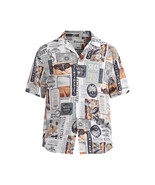 No Boundaries Hawaiian Men’s Size XL Graphic Print Shirt Route 66 Short ... - $24.59 CAD