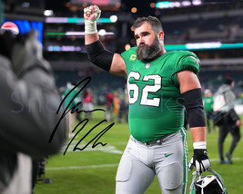 Jason Kelce Signed 8x10 Glossy Photo Autograph RP Signature Print Poster Wall Ar - £12.68 GBP