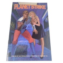 Planet Strike Apogee 3.5&quot; DOS Original Full Color Manual ONLY PC 1994 RARE Vtg - £19.00 GBP