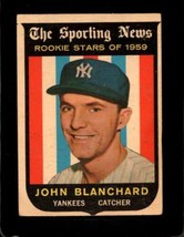 1959 TOPPS #117 JOHN BLANCHARD VGEX (RC) YANKEES *NY10711 - $5.39