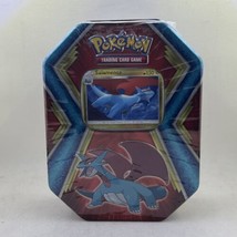Pokemon TCG Salamence Tin with 3 Booster Packs Factory Sealed New - £20.58 GBP