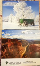 2 America Theme 2014 Wall Calendar LOT same as 2025 Nature Landscape Pho... - $14.79