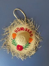 Vintage Honduras Souvenir Handmade Folk Art-Hat Kitchen Art - e808 - $80.23 MXN