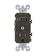 Leviton T5225 Combination, 15 Amp, 120 Volt AC Toggle Switch, and 15amp,... - €19,08 EUR