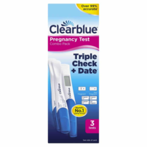 Clearblue Pregnancy Test Ultra Early Triple-Check &amp; Date (1 Digital, 2 V... - $92.48