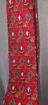 VTG Christmas Holiday Traditions Santa Tie Hallmark Designs Collection B... - £7.89 GBP