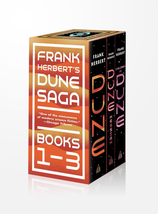 Frank Herbert&#39;s Dune Saga 3-Book Boxed Set: Dune, Dune Messiah, and Children of  - £21.16 GBP