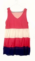 Ladies Sleevelss Taffeta Party Dress, Tri-Color, White, Pink, Lavendar, ... - $21.84