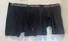 2-Pack RALPH LAUREN Boxer Briefs Black Size SMALL NWOT - $14.00