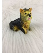 Vintage NEW-RAY Rubber Plastic Dog Toy Figurine Realistic Papillon #2 - £9.32 GBP