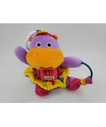 Baby Lamaze Cow Hippo Girl Rattle Teether Development Activity 8&quot; Plush ... - $189.87 MXN