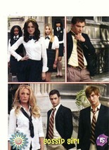 Chace Crawford Blake Lively Peen Badgley teen magazine pinup clipping Go... - £2.74 GBP