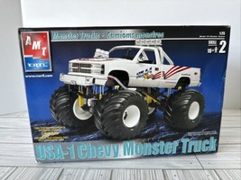 AMT ERTL USA 1 -1988 Chevy Monster Truck Plastic Model Kit 1:25 #31755 N... - $32.33