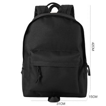 Classic Black Designer Bags Men Nylon Travel Men Backpack Large Capacity School  - £36.26 GBP
