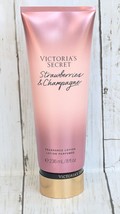 Victoria&#39;s Secret Strawberries &amp; Champagne Fragrance Body Lotion 8 fl oz... - $14.99