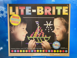 Basic Fun Lite-Brite Ultimate Classic Retro Toy, Gift for Girls &amp; Boys, Ages 4  - £14.01 GBP