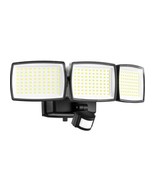 Battery Powered LED Flood Light Outdoor 1500Lm Motion Sensor Security Li... - $34.64