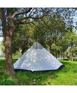 Ultralight Camping Tent 2-3 Person Portable Pyramid Shape Picnic Hiking ... - £76.39 GBP