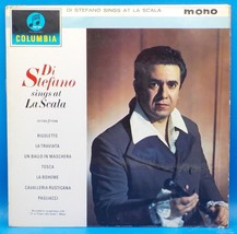 Giuseppe Di Stefano Lp &quot;Sings At La Scala&quot; Columbia 33CX 1784 BX10 - £7.88 GBP