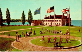 Postcard New York Fort Niagara Youngstown Historic Flags 970 5.5 x 3.5 &quot; - £3.10 GBP