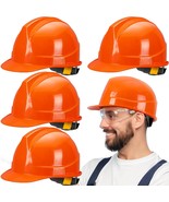 Pack of 5 Fabbay Suspension Hard Hat Safety Construction Hat Adjustable ... - $47.42