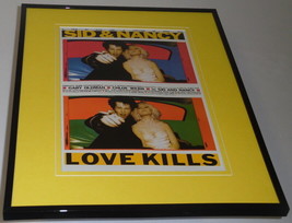 Sid &amp; Nancy Framed 11x14 Repro Movie Poster Display Gary Oldman - £27.13 GBP