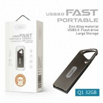 USB 3.0 Metal Zinc Alloy Flash Drive 32GB TranYoo Q1 Premium Quality Super Fast - £15.87 GBP