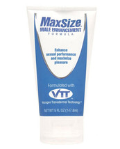 Max Size Male Enhancement Cream - 5 Oz Tube - $39.99