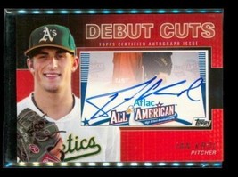 2010 Topps Debut Cuts Autograph Baseball Card DC-IK Ian Krol Azl Athletics Le - £6.58 GBP