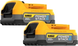 Dewalt 20V Max* Powerstack™ Compact Battery, 2 Pack (DCBP034-2) - £99.05 GBP