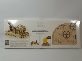 NEW Sealed AWARD WINNING Ugears Pneumatic Engine  Wooden Kit UTG0008 - £15.62 GBP