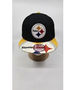 Pittsburgh Steelers New Era 9Fifty Black Yellow Snapback Adjustable Hat Cap - €25,53 EUR