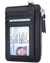 Teskyer Slim Minimalist Wallet, RFID Blocking Credit Card Holder Leather Wallet - £18.30 GBP