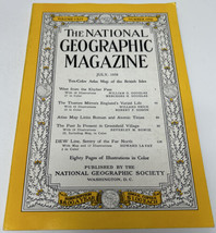 National Geographic Magazine July 1958 - £7.09 GBP