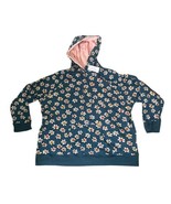 NWT Vera Bradley Prairie Paisley Daisy Floral Print Pullover Hoodie, Siz... - $34.99