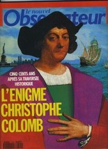Le Nouvel Observateur French Magazine July 1991 Christopher Columbus - £19.65 GBP