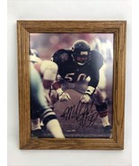 Mike Singletary Autographed Chicago Bears Signed NFL “HOF 98” 8&quot; x 10&quot; P... - £25.88 GBP