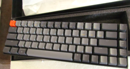 Keychron K6 Wireless Mechanical Keyboard Aluminum White Backlit Brown Switch -03 - £47.17 GBP