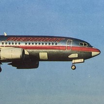 Piedmont Airlines Boeing 737 301 Airplane Vintage Postcard Aviation Plan... - $9.95