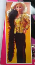 Vintage 1984 Barbie Oscar De La Renta Gala Outfit Gold Black Collector Serie VII - £31.06 GBP