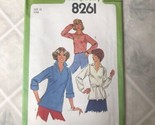 Simplicity 8261 Misses&#39; Pullover Tops Sz 12  Sewing Pattern UNCUT Factor... - $15.04
