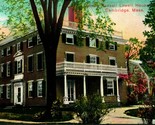 James Russell Lowell House Cambridge Massachusetts UNP Unused DB Postcar... - $2.92