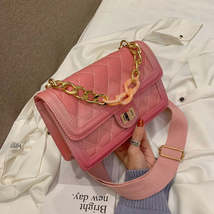 Small fragrance rhombic retro handbags gradient chain shoulder bag Messenger bag - £31.96 GBP