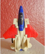 Tomy Pull N Go Walker F-14 Transformer Airplane 3 1/2&quot; Japan - $9.41